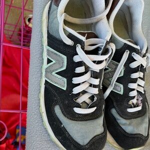New Balance Black and Gray Athletic Shoes